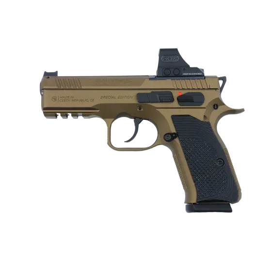 CZ Shadow 2 Compact OR mit Bronze Cerakote und Optics-Ready-Schlitten